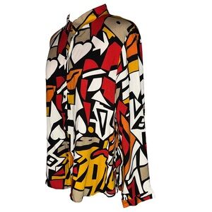 Big Dart Button‑Up Shirt